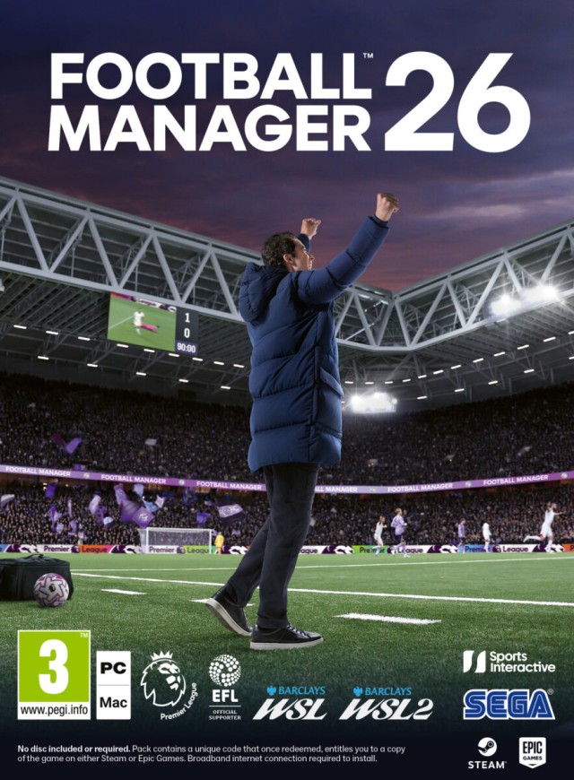 Football Manager 2026 PC (Code in a box, includes Greek Language)
