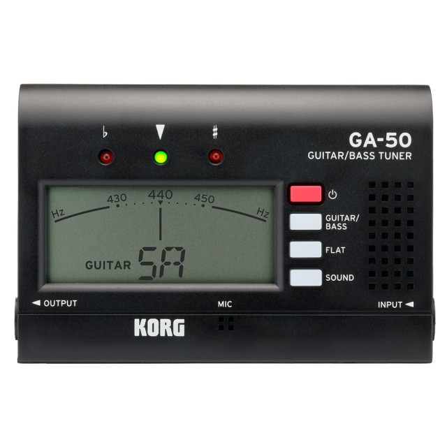 DIGITAL GUITAR-BASS TUNNER - GA-50