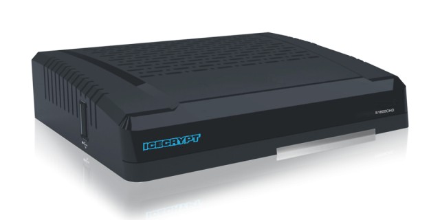 ICECRYPT S1600CHD USB PRV Δορυφορικός Δέκτης High Definition