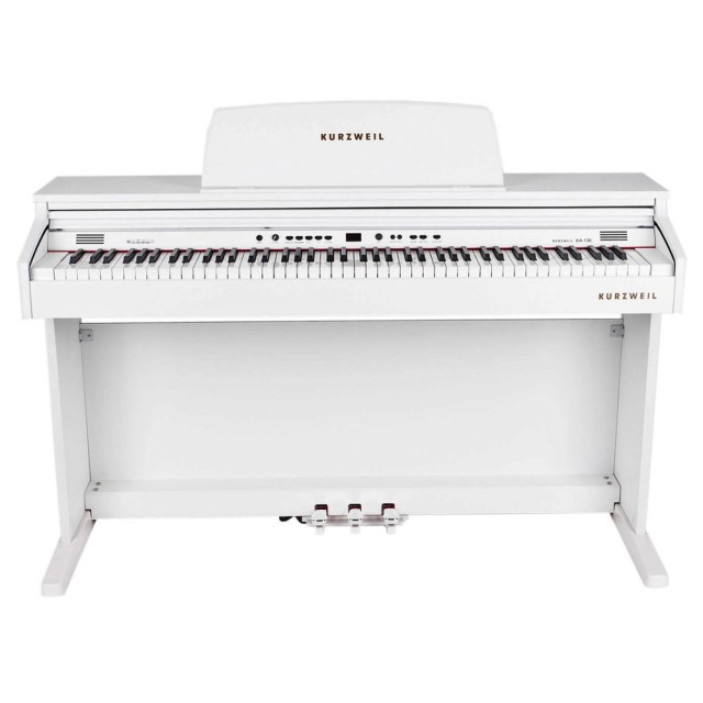 PIANO CON 88 TECLAS CENTRALES PESADA BLANCO - KA130 WH