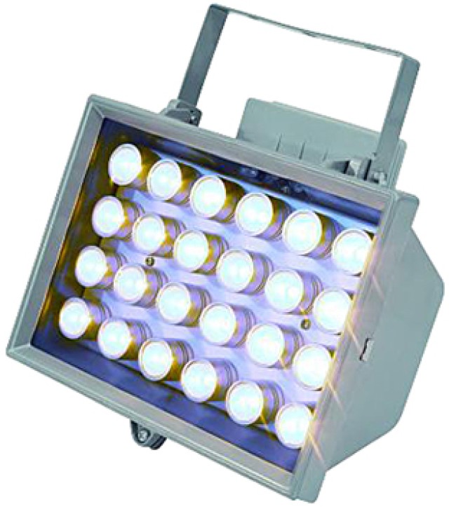 EUROLITE LED FL24-10 3200K WEISS 10D LED SCHEINWERFER. IP54