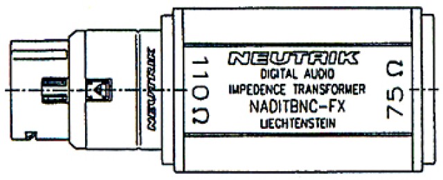 AES/EBU COUPLER ΘΗΛΥΚΟ ΠΡΟΕΚΤ.