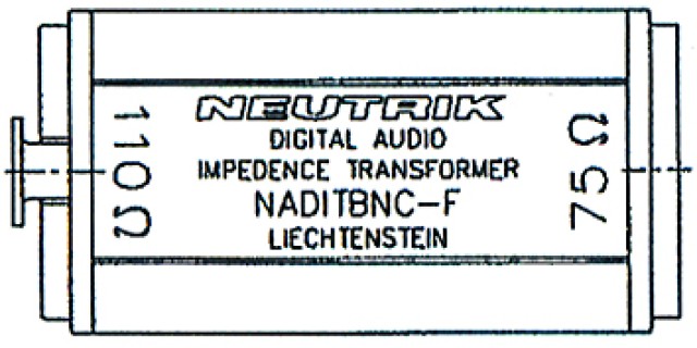 AES/EBU COUPLER ΘΗΛΥΚΟ ΣΑΣΣΙ