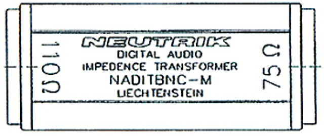 AES/EBU COUPLER ΑΡΣΕΝΙΚΟ ΣΑΣΣΙ