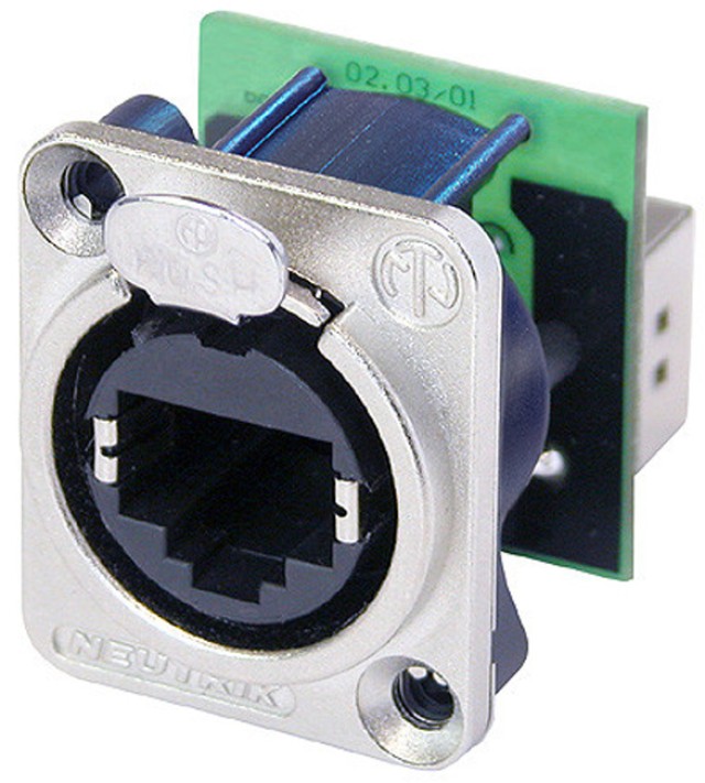 ETHERCON FEEDTHROUGH CONN.D TYPE FOR PATCHFIELD 