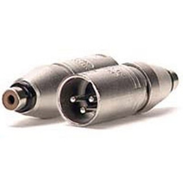 Neutrik, NA2MPMF, XLR Adapter (M) to RCA (F)