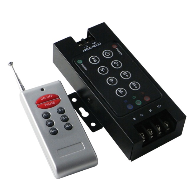 OEM, 02.038.0045, Controller LED strip 12V / 24V 8 SGR buttons