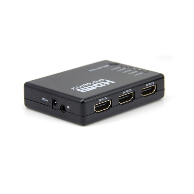 OEM, HDMI Switch 1x3, 3D, 1080p, 3 dispositivos en 1 pantalla