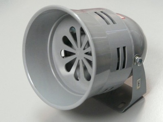 OEM, MS-290-12, Rotary Siren 12VDC Large Metal