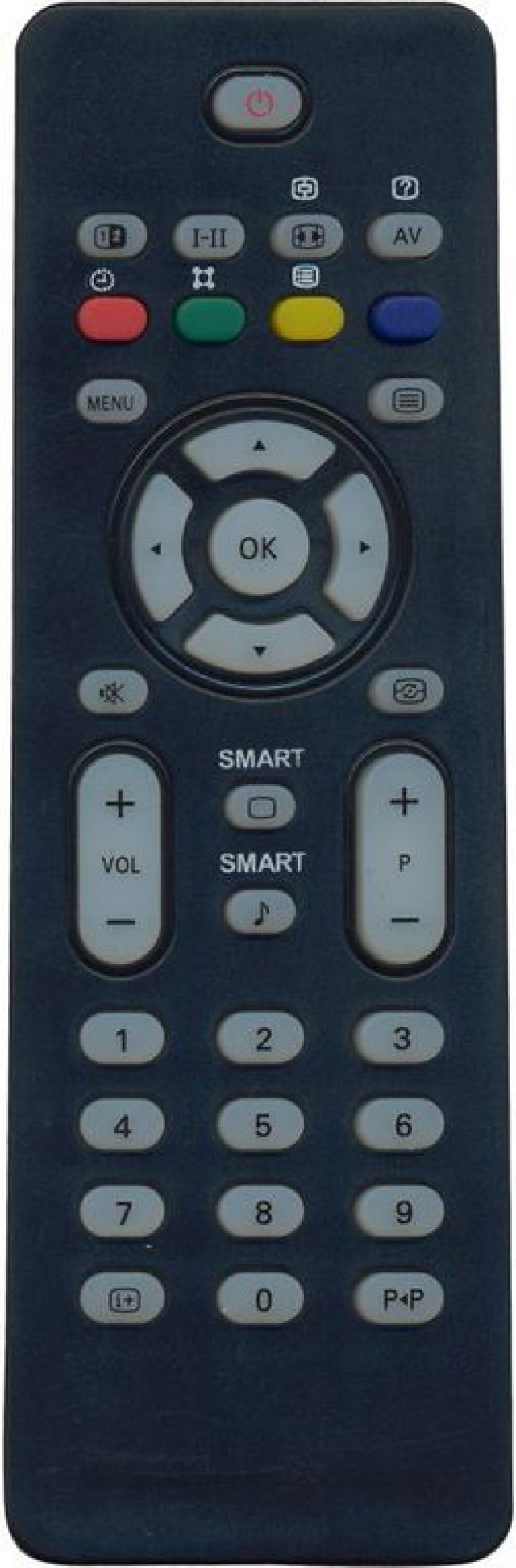 OEM, 0101, Remote control compatible with PHILIPS