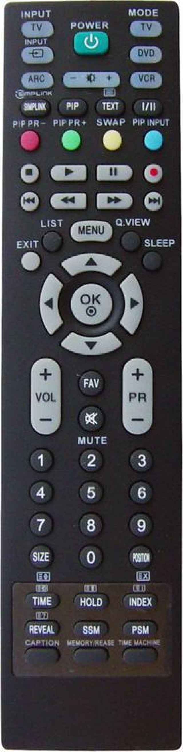 OEM, 0110, telecomando compatibile con LG MKJ39170805