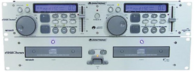 OMNITRONIC CDP-500 DOUBLE CD PLAYER