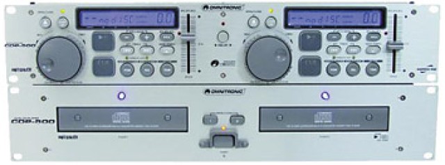 OMNITRONIC CDP-500 DOPPEL-CD-PLAYER