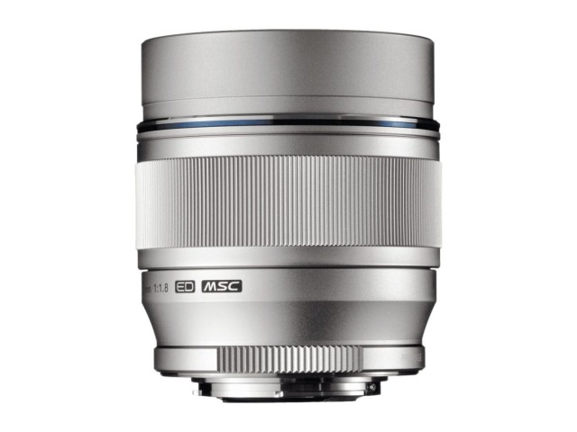 Olympus 75mm 1:1.8 SILVER M.ZUIKO DIGITAL (ET-M7518) Lense Micro FT