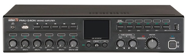 ΜΙΚΤΗΣ-ΕΝΙΣΧΥΤΗΣ 6 ΕΙΣΟΔΩΝ 120W/100V 5 ΖΩΝΕΣ NETWO - PMU-120N