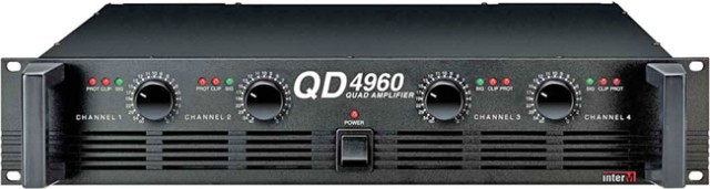 INTER-M QD-4960 ENDVERSTÄRKER 4X240W / 4Ω