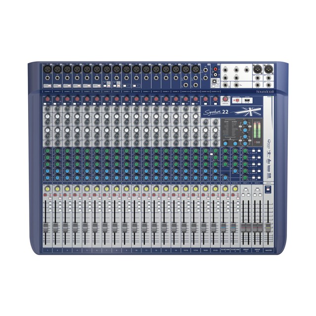 SOUNDCRAFT SIGNATURE 22 CONSOLAS DE MEZCLA 16 EFECTOS MONO / 2 STEREO-LEXICON