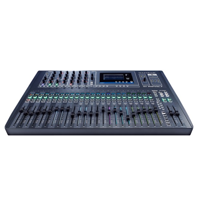 CONSOLA DE MEZCLA DIGITAL SOUNDCRAFT SI IMPACT 40 ENTRADAS 32XXLR