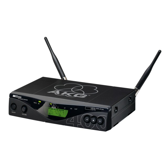 AKG SR 400 RECEPTOR UHF DE VERDADERA DIVERSIDAD