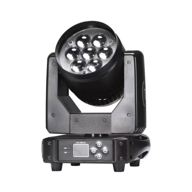 MINI HAZ DE CABEZAL MÓVIL LED 7x4 W, RGBW, 4/60DEG - ST-740MB