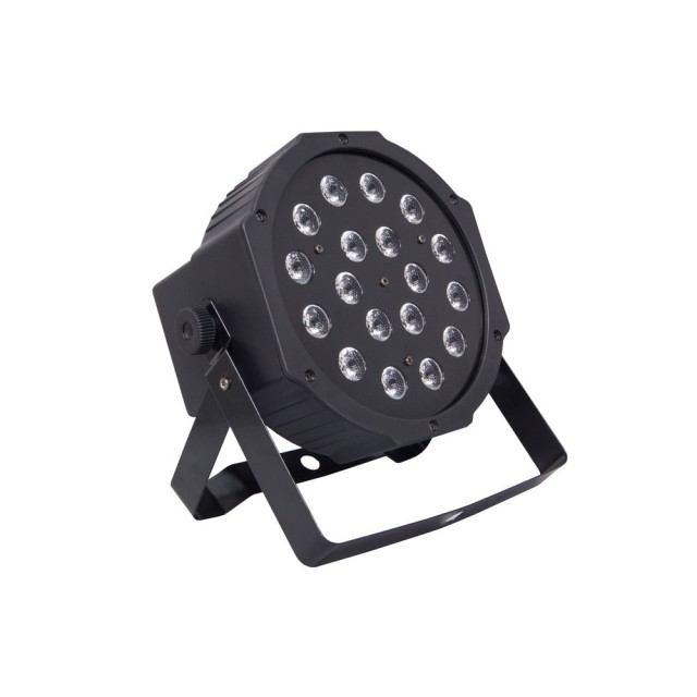 LED-PROJEKTOR RGB 18X1W SCHWARZ IP 20 - SUPERPARLED ECO 18