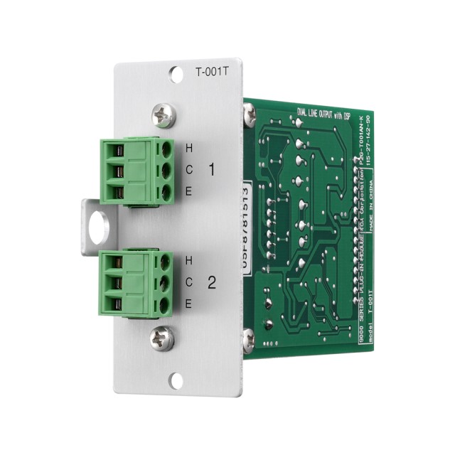 DUAL LINE OUTPUT EXPANSION DSP