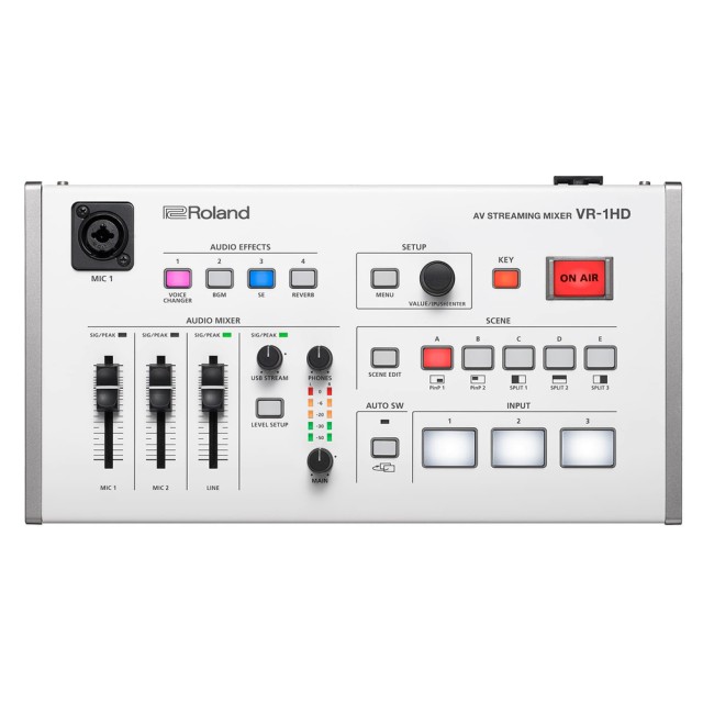 VR-1HD PORTABLE SOUND AND IMAGE MIXER