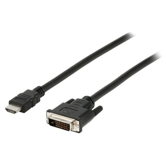 Valueline, VLCP34800B50, Cable de 5 m. HDMI a DVI