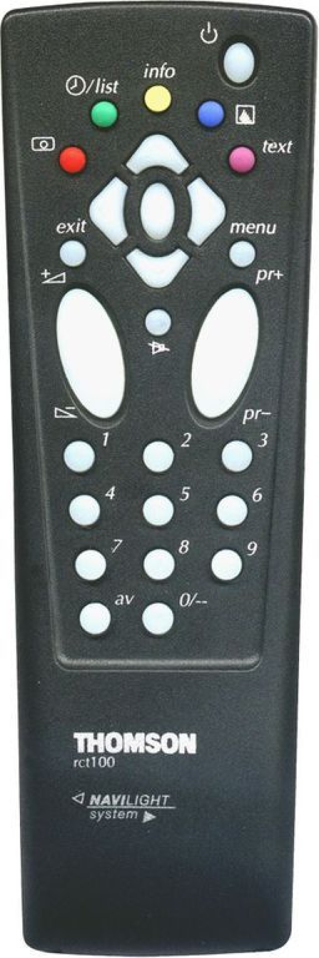 OEM, 0077, Remote control compatible with THOMSON RCT100