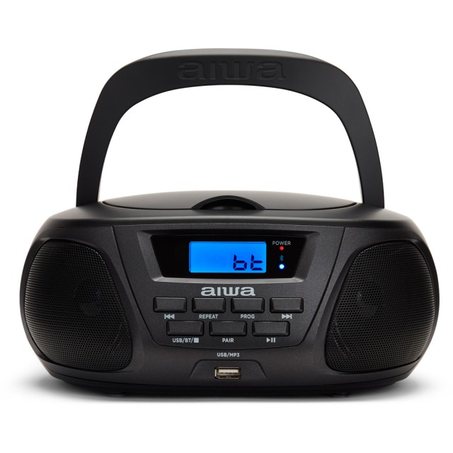 Aiwa BBTU-300BKMKII Black Portable Bluetooth Audio System