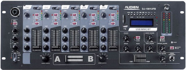 AUDIEN ΜΙΚΤΗΣ 5 ΚΑΝΑΛΙΩΝ DJ-1001UFB