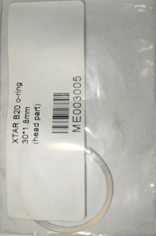 XTAR B20 o-ring 30*1.8mm (head part)