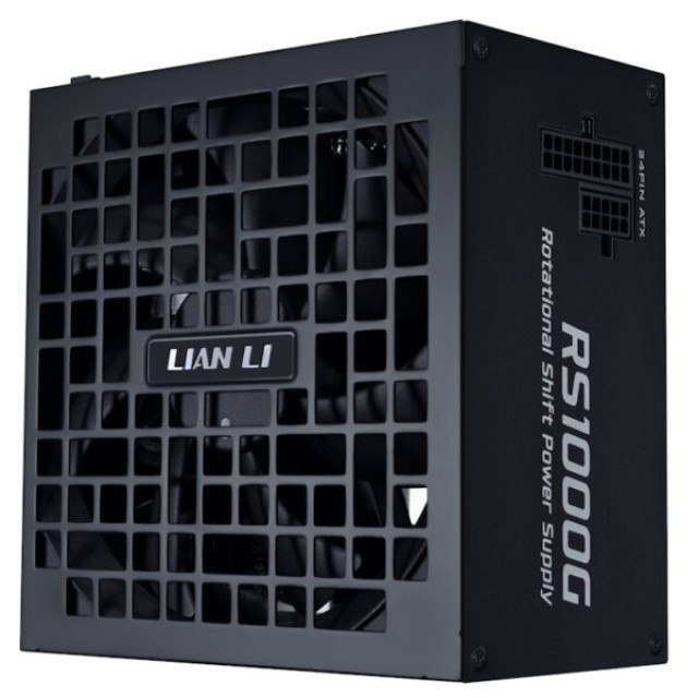 Lian Li RS1000W Black - 1000 Watt 80+ Gold PSU - 12V-2x6 Colored Cable - Fully Modular
