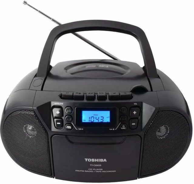 TOSHIBA TY-CKU39 Portable CD / USB / RADIO AM - FM & Cassette player