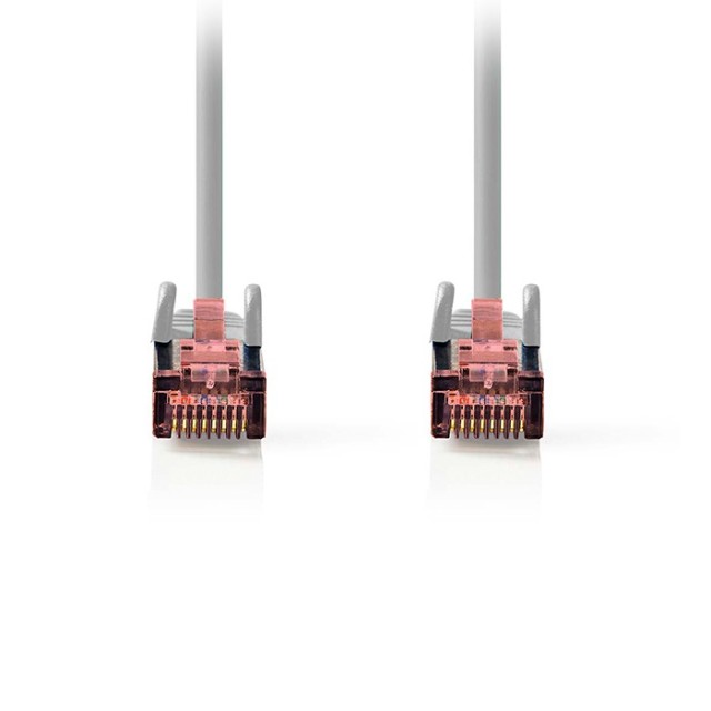 NEDIS CCGL85221GY50 Καλώδιο δικτύου CAT 6, S/FTP, 5.00m σε γκρι χρώμα.