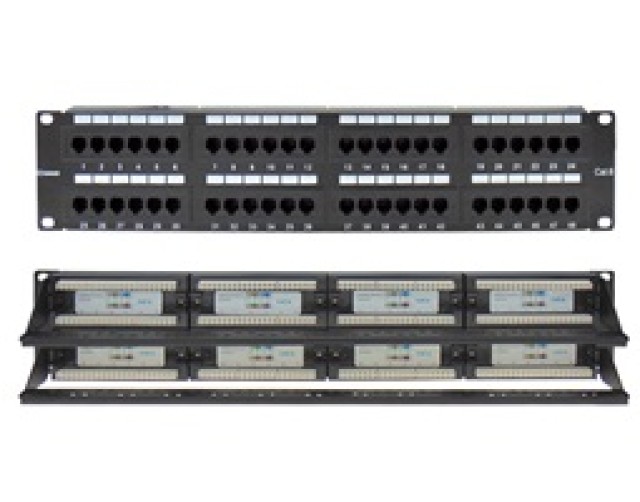 PATCH PANEL CAT6 UTP 48P 19