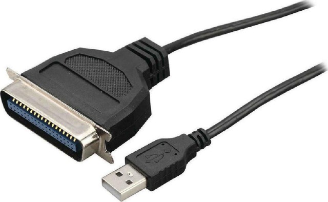 Powertech Καλώδιο USB 2.0 σε Parallel 36-pin male 1.5m