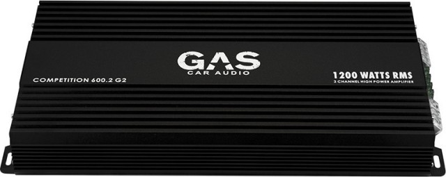 Gas Car Audio Ενισχυτής Αυτοκινήτου Gas Competition 600.2