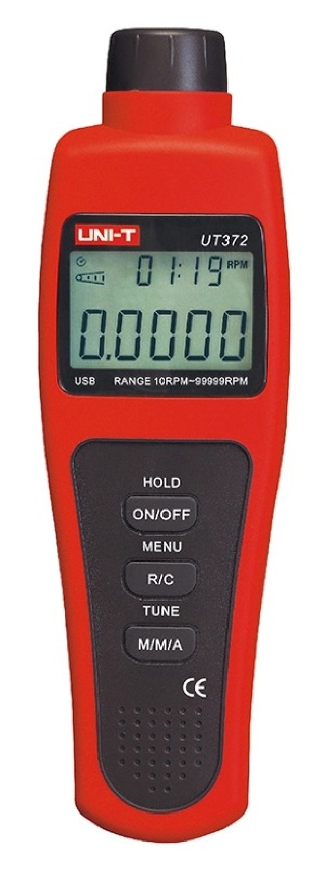 UNI-T tachometer UT372, with LCD display, USB