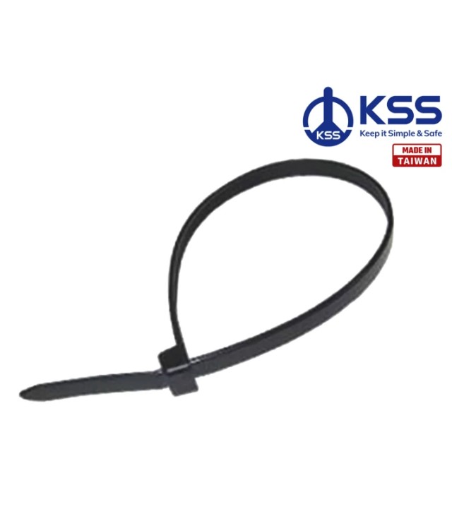 ΔΕΜΑΤΙΚΑ ΚΑΛΩΔΙΩΝ 3.6X368mm ΜΑΥΡΑ CV368SB KSS 100τεμ.