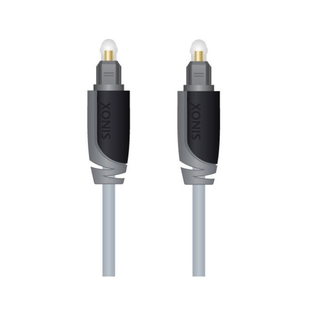 Cable Audio Óptico Sinox TOS macho - TOS macho 0.5m (SXA5600)