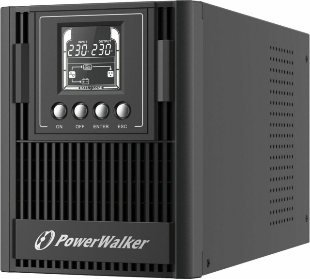 Powerwalker VFI 1000 AT (PS) UPS On-Line 1000VA 900W with 3 Schuko Sockets
