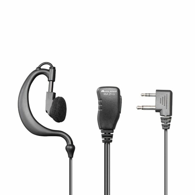 Midland MA21-Li C709.07 Ακουστικό Ασύρματου Πομποδέκτη Συμβατό με Midland MA 21-Li