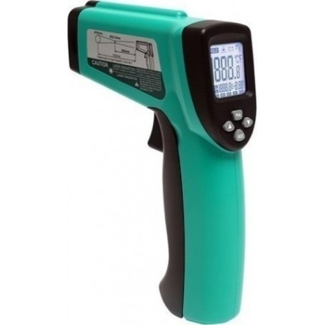 Θερμόμετρο Υπέρυθρης Ακτινοβολίας PRO'S KIT MT-4612