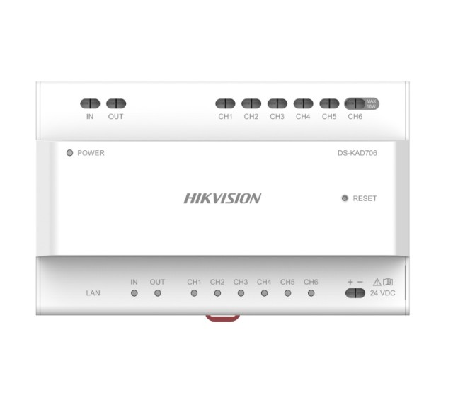 Hikvision DS-KAD706 Distributore audio / video per sistemi TVCC a 2 cavi