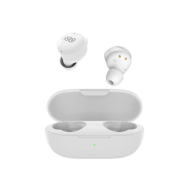 QCY Ακουστικά In-Ear Bluetooth T17 Noise Cancelling - White