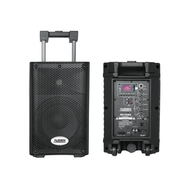 SM-6208Α Επαναφορτιζόμενο ενεργό ηχείο 8