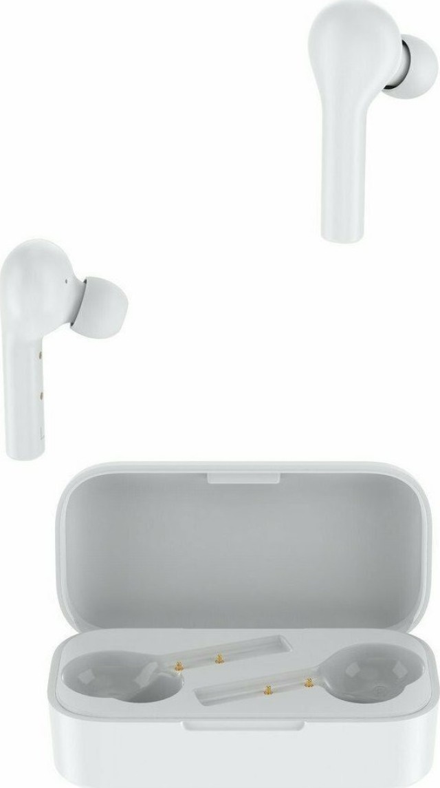 QCY T5 TWS BLANCO Verdaderos auriculares inalámbricos para juegos 5.1 Auriculares Bluetooth ENC IPX5 Altavoz 6 mm 5 horas