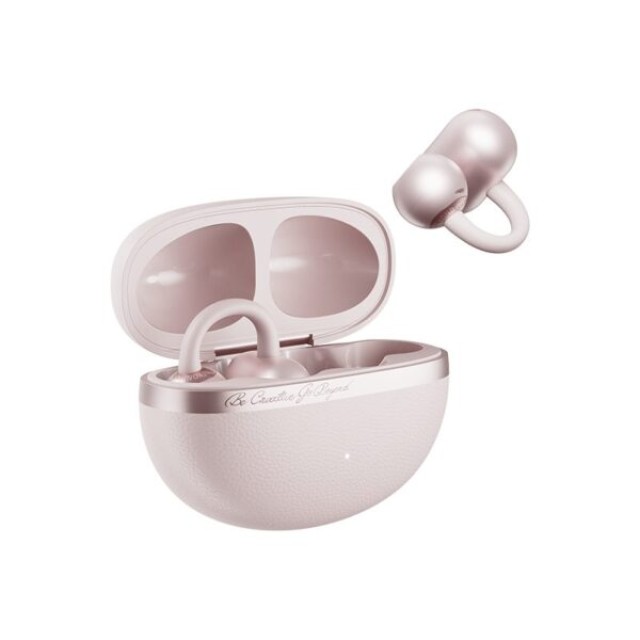 QCY Crossky C50 Pink (CT06) Open Ear Earclip, BT 6.0, IPX5 waterproof, 35h
