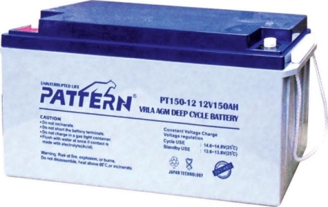 TIEFENENTLADUNG BLEIBATTERIE 12V / 150Ah PT150-12 PTN